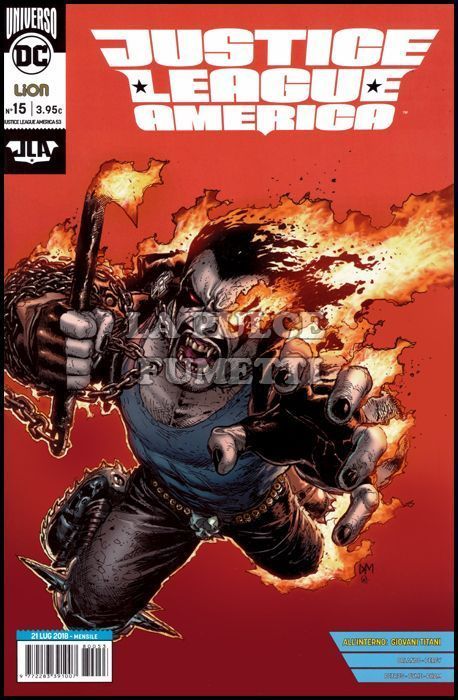 JUSTICE LEAGUE AMERICA #    53 - JUSTICE LEAGUE AMERICA 15